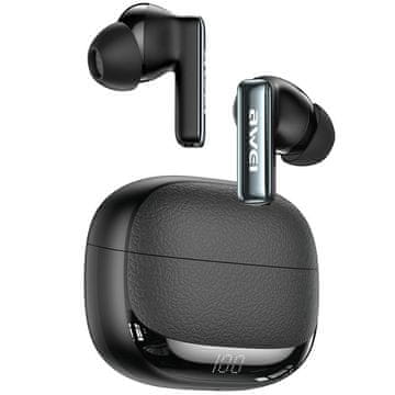 Awei AWEI TA19 brezžične slušalke Bluetooth 6.0 TWS ANC, črne