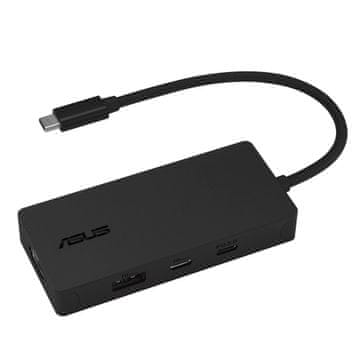 ASUS ASUS DC110 4-v-1 USB-C Docking Station, HDMI, Gigabit Ethernet