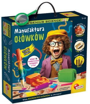 Lisciani LISCIANI I'm a Genius - Manufaktura svinčnikov komplet