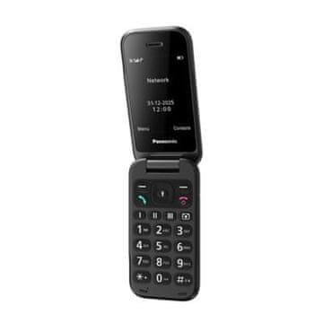 Panasonic Panasonic KX-TF600EXB mobilni telefon na preklop, črn, 4G