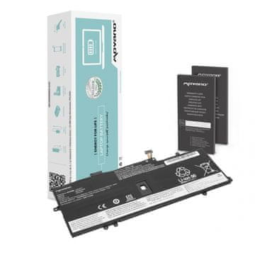 movano Baterija za Lenovo ThinkPad X1 Yoga 4/5 Carbon 7/8 - 3325 mAh