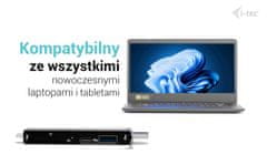 I-TEC i-tec čitalnik kartic USB-C/USB-A, SD/microSD, 2x USB-A