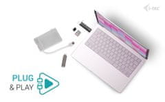 I-TEC i-tec čitalnik kartic USB-C/USB-A, SD/microSD, 2x USB-A