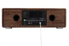 Akai AKAI AM-100 RHAPSODY stereo sistem, rjav/črn