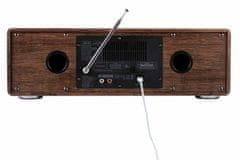 Akai AKAI AM-100 RHAPSODY stereo sistem, rjav/črn