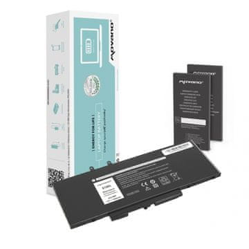 movano Movano 4GVMP baterija za Dell Latitude 5400 5500 - 8000 mAh (61 Wh)