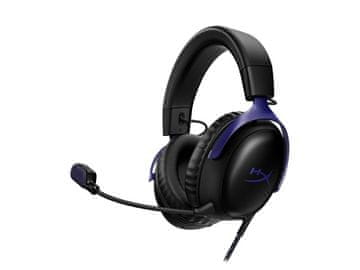 HyperX HyperX Cloud III Gaming Headset črna/modra, USB-C
