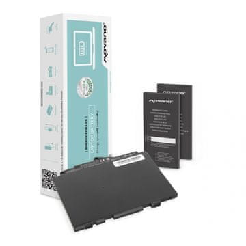 movano Movano SN03XL baterija za prenosnik HP EliteBook 725 G3 820 G3 - 2700 mAh