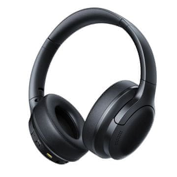 BASEUS Baseus BASS BH1 LITE naglavne slušalke Bluetooth 6.0, črne