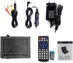 SENCOR Sencor SPV 2105 prenosni DVD predvajalnik 10-palčni LCD, USB/SD