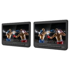 SENCOR Sencor SPV 7105 DUAL Prenosni DVD predvajalnik, 2x 7" zaslon, polnljiva baterija
