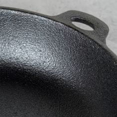 0.00023 Litoželezna ponev 28 cm z lesenim ročajem