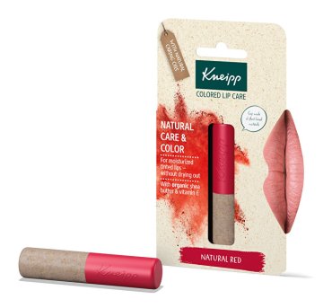 Kneipp Naravni balzam za ustnice rdeče barve 3,5 g