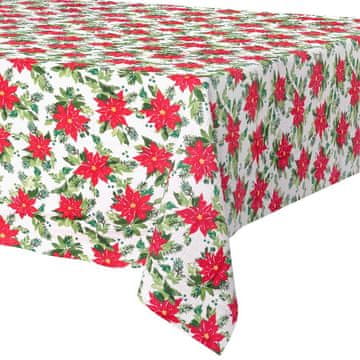 Northix Božični prt odporen na madeže 220x150 cm