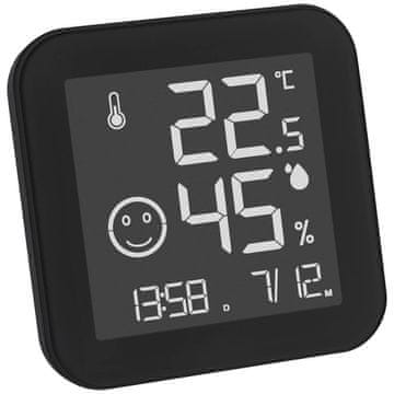 TFA BLACK & WHITE termo/higrometer z e-črnilom