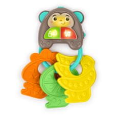 Bright Starts MonKeys glasbena igrača s ključi 6m+
