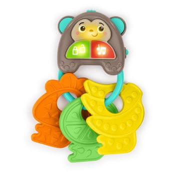Bright Starts MonKeys glasbena igrača s ključi 6m+