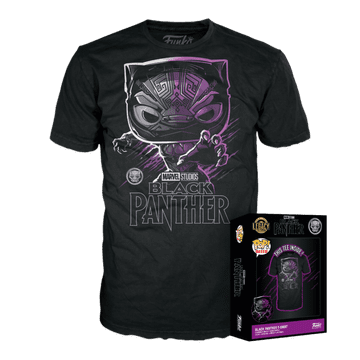 Funko POP TEE: MARVEL - BLACK PANTHER