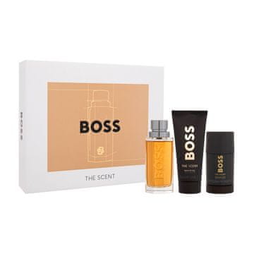 Hugo Boss Boss The Scent 2015 darilni set toaletna voda 100 ml + gel za prhanje 100 ml + deodorant v stiku 75 ml za moške