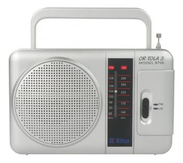 Eltra Eltra TOLA radio, srebrn