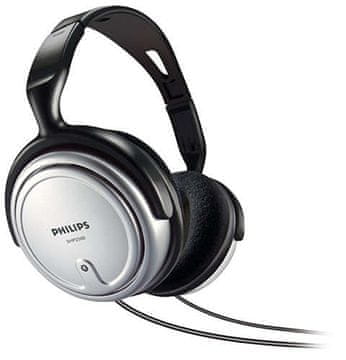 slomart Philips SHP2500 naglavne slušalke, črne