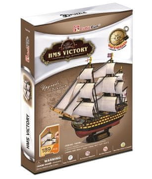CubicFun Cubic Fun 3D Puzzle HMS Victory, 100+ kosov
