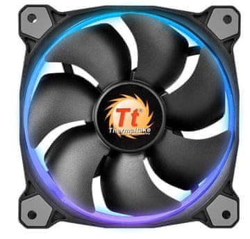 Thermaltake Thermaltake Riing 12 LED RGB ventilatorji 3 kosi (3x120mm, LNC, 1500 RPM)