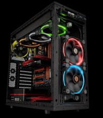 Thermaltake Thermaltake Riing 12 LED RGB ventilatorji 3 kosi (3x120mm, LNC, 1500 RPM)