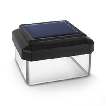 GreenBlue GreenBlue GB125 solarna LED svetilka za drog 61x41x45 mm, črna