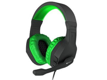 Genesis Genesis Argon 200 Gaming slušalke, zelene, 50mm gonilniki