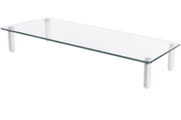 Digitus Digitus DA-90300 stojalo za monitor, steklena osnova, 56x21cm, 20kg