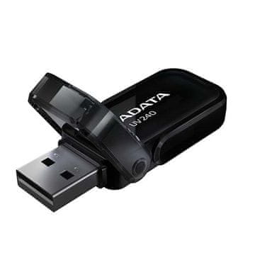 A-Data ADATA UV240 USB ključek 32GB, USB 2.0, črn