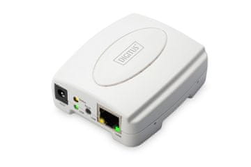 Digitus Digitus DN-1301 mrežni print server, 1xUSB 2.0, 1xRJ45