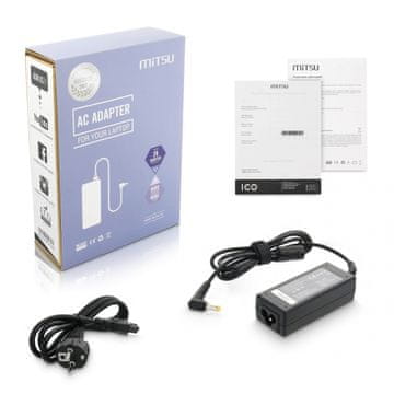 mitsu Acer 45W napajalnik za prenosnik 19V 2.37A (5.5x1.7)