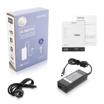 mitsu Dell 90W napajalnik za prenosnik 19.5V 4.62A (7.4x5.0mm)