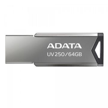 A-Data Adata UV250 USB ključek 64GB USB 2.0, kovinski