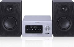 Blaupunkt Blaupunkt MS70BT mikro sistem z Bluetooth CD/USB, 140W RMS, črna/siva