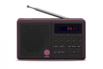 Eltra Eltra Pliszka USB FM radio, črn