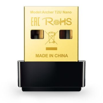 slomart TP-Link Archer T2U Nano omrežni ključek AC600, USB
