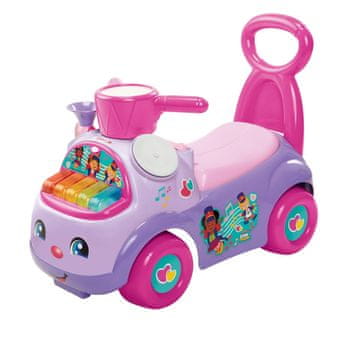 FISHER Fisher Price Muzyczna Parada otroški poganjalec, vijoličen
