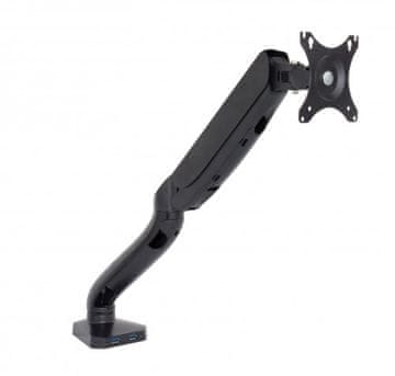ART ART L-17GD plinska roka za 1 monitor 10-32" 9kg 2x USB 3.0, črna