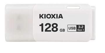 KIOXIA Kioxia Hayabusa USB ključek 128GB USB 3.2 Gen 1, bel