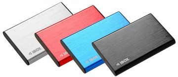 iBOX iBox HD-05 zunanja enota za 2.5" SATA SSD/HDD, USB 3.1, siva