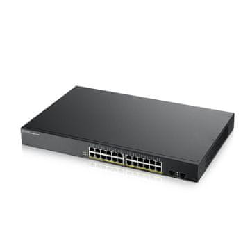 Zyxel Zyxel GS1900-24HP mrežni preklopnik, 24xGbE L2 PoE 170W