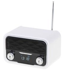 Adler Adler AD 1185 Prenosni Radio Bluetooth USB, bela