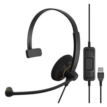 Epos EPOS IMPACT SC 30 USB ML naglavne slušalke, črne
