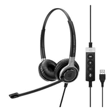 Epos EPOS SC 660 USB ML naglavne slušalke, dvostranske, črne