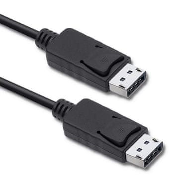 Qoltec Qoltec 503745 kabel DisplayPort v1.2 moški, 4K, 3m