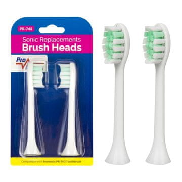 ProMedix ProMedix PR-745 W nadomestne glave zobne ščetke, 2 kosa, bele