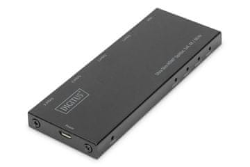Digitus DIGITUS DS-45 Ultra Slim HDMI razdelilnik 1x4 4K 60Hz HDR